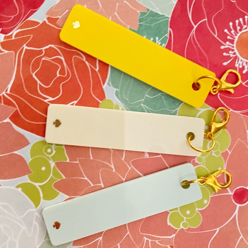 💐2 X HOST PICK💐 NWT Kate Spade Charm Set - Picture 5 of 7